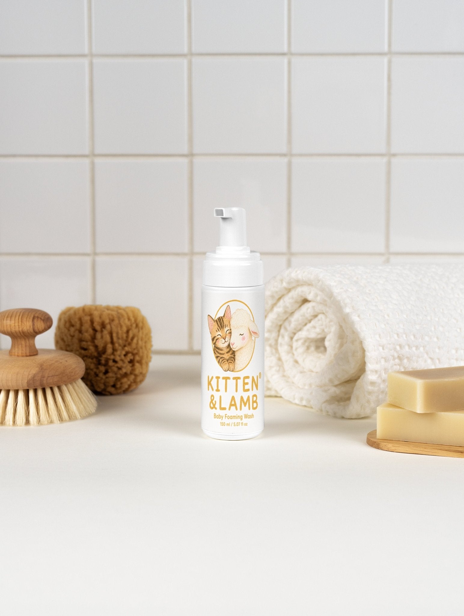 Baby Foaming Wash - Kitten & Lamb