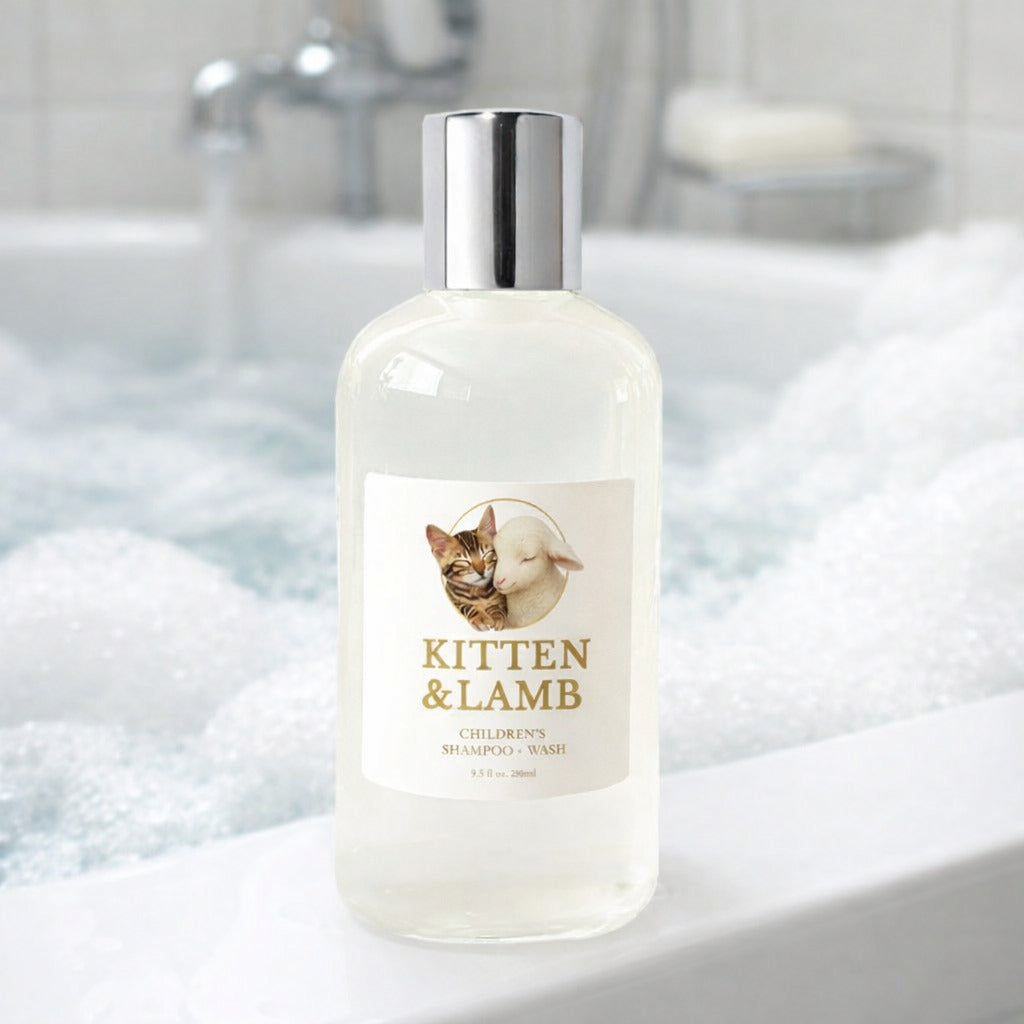 Gentle Baby Wash (9.5 fl.oz., 280ml) - Kitten & Lamb